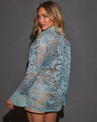 Off The Vine Long Sleeve Collared Button Down