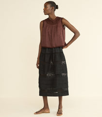 LILETTA TOP -- DAHLIA