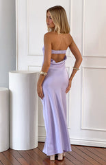 Maiah Lilac Maxi Dress