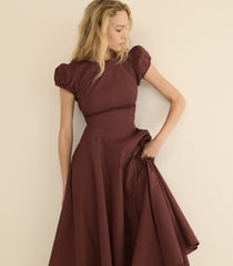 RIVELLE DRESS -- DAHLIA