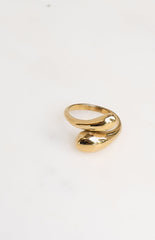 Wanda Gold Adjustable Wrap Ring