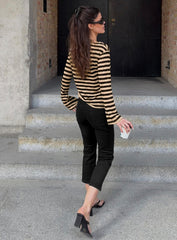 Cindee High Rise Cropped Jeans Jet Black