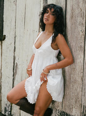 Nelty Mini Dress White