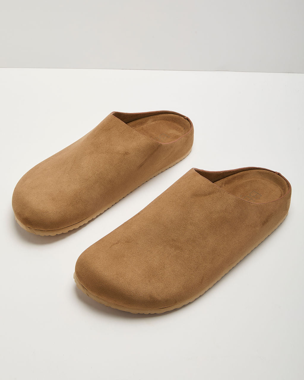 Moon Tide Faux Suede Slide Mule