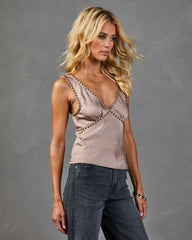 Coyote Moon Studded Embellished Tank Top