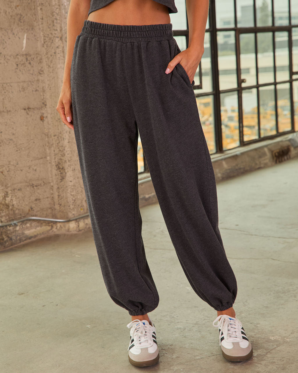 Off Scene High Rise Joggers