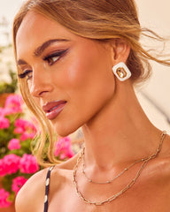 Evening Rituals Gemstone Earrings
