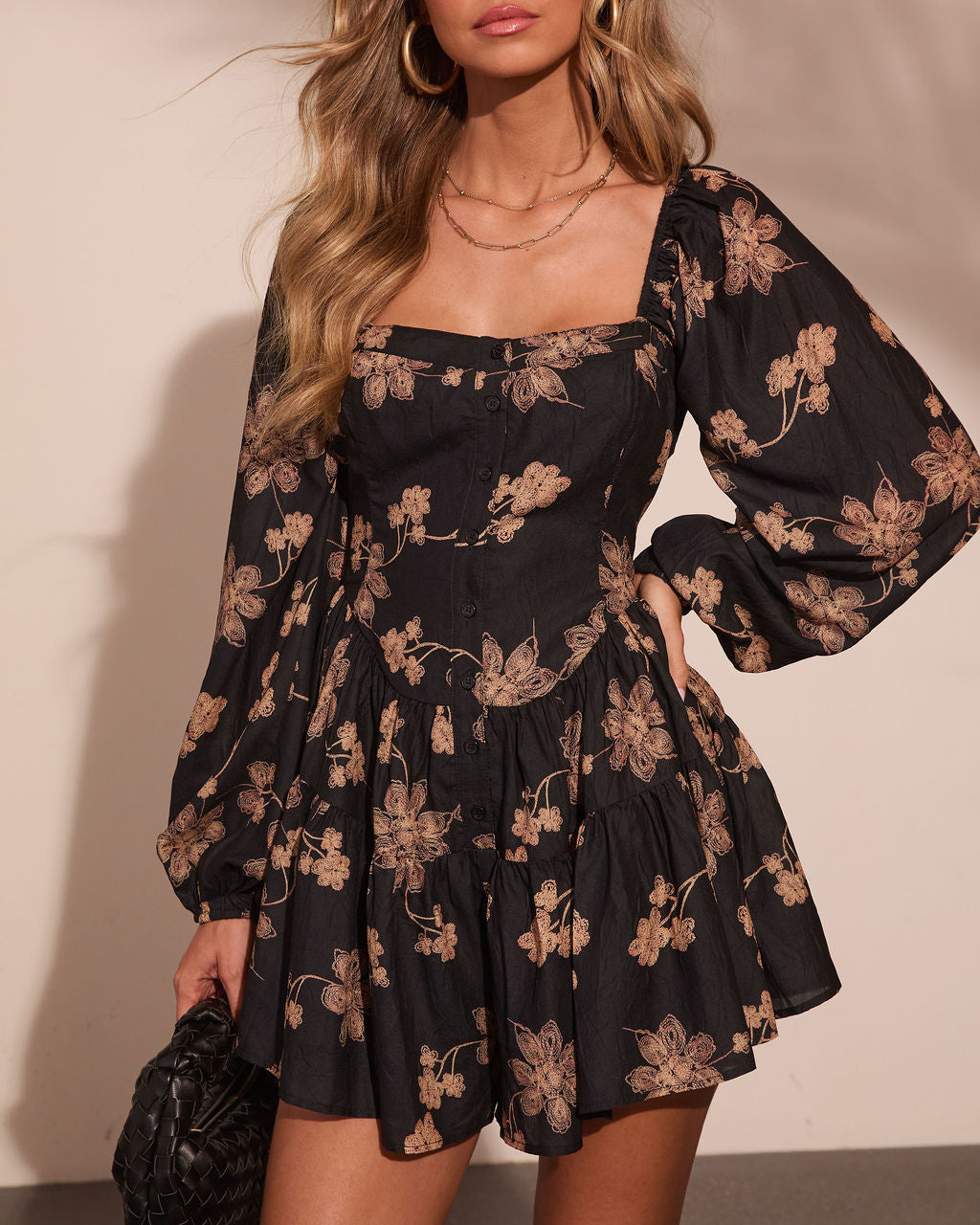 Wild Laurel Floral Romper
