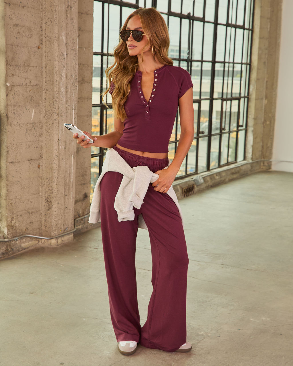 Easy Arrival Drawstring Wide Leg Pants