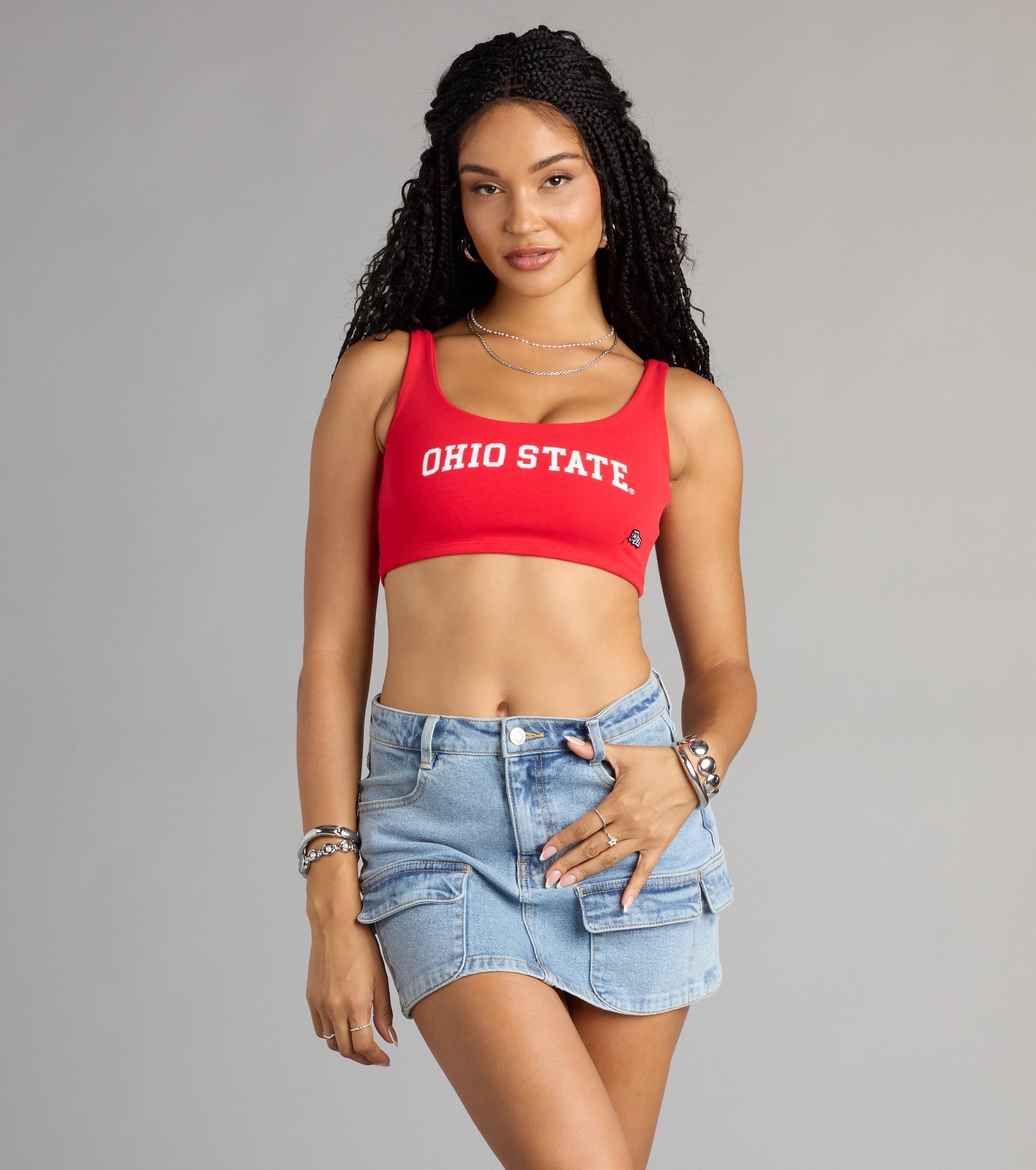 Study Sesh Ohio State® Cropped Tank Top