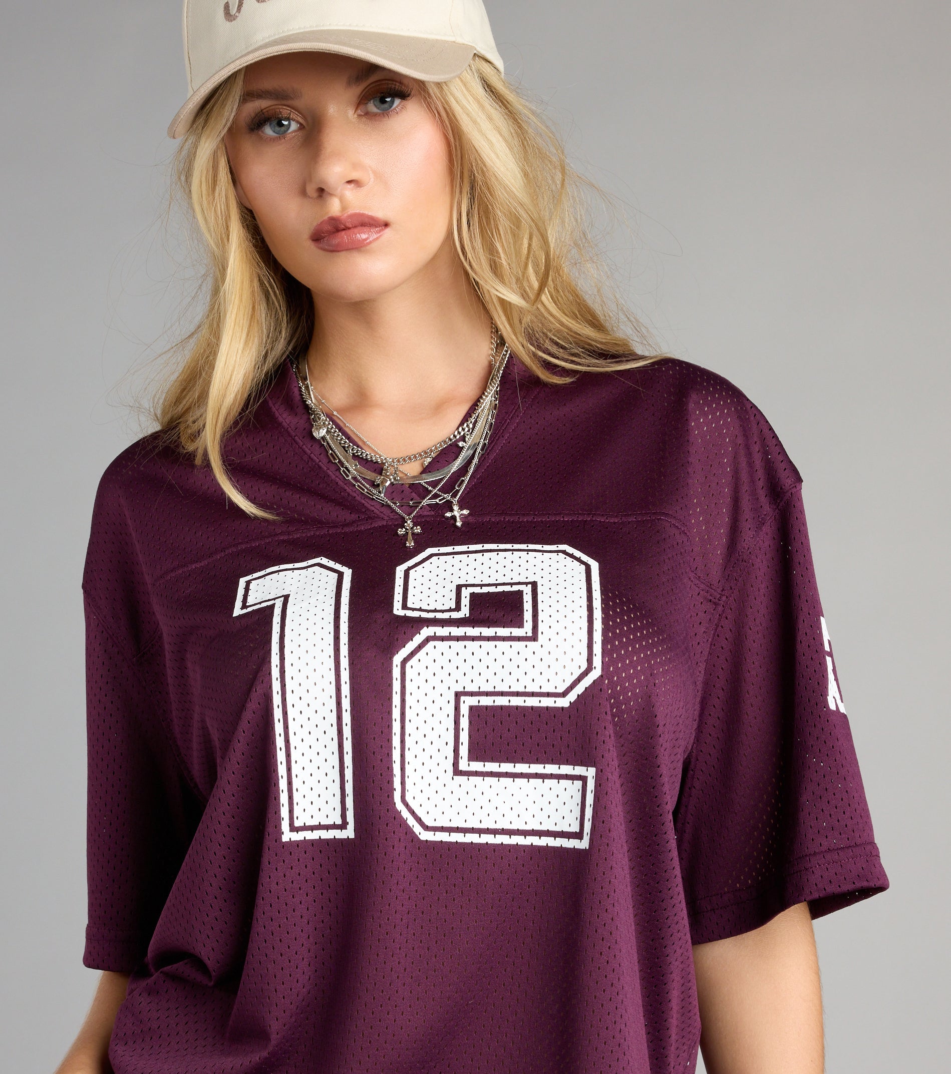 Squad Goals Texas A&M® Cropped Jersey Top