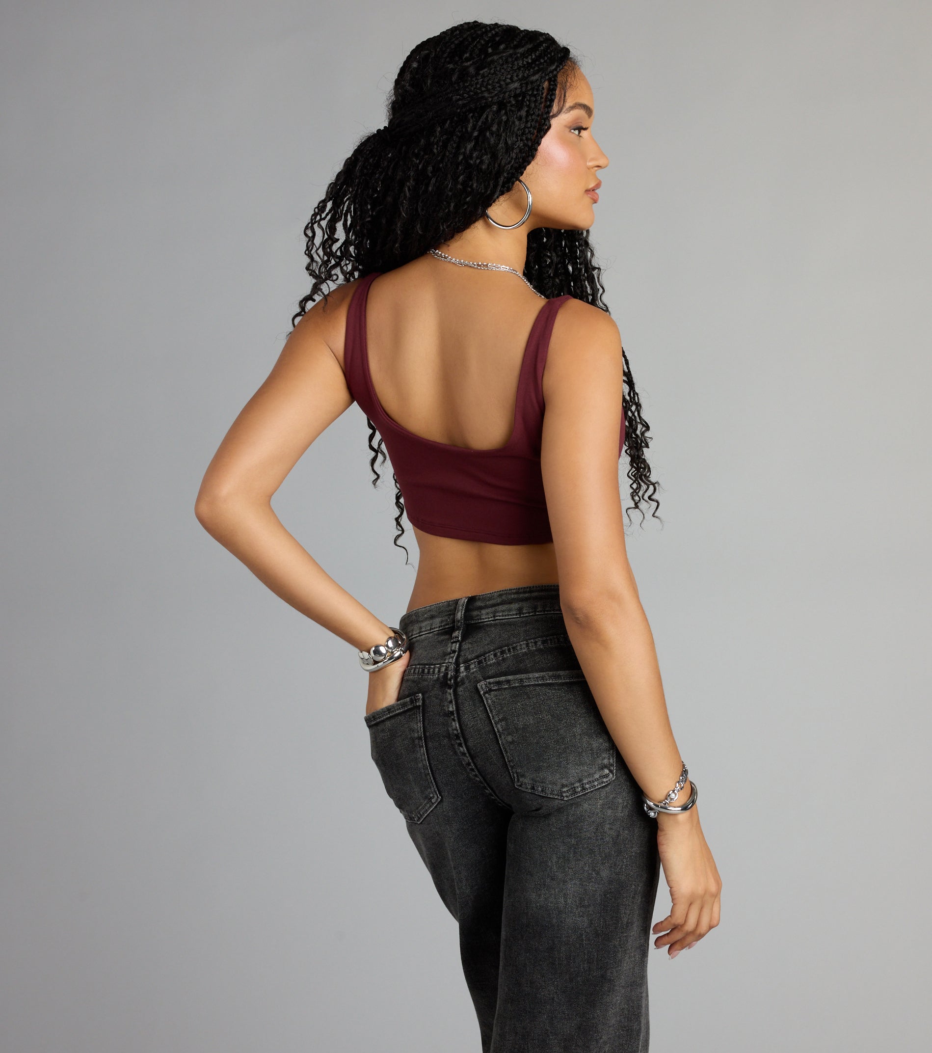 Smart Looks Texas A&M® Cropped Tank Top