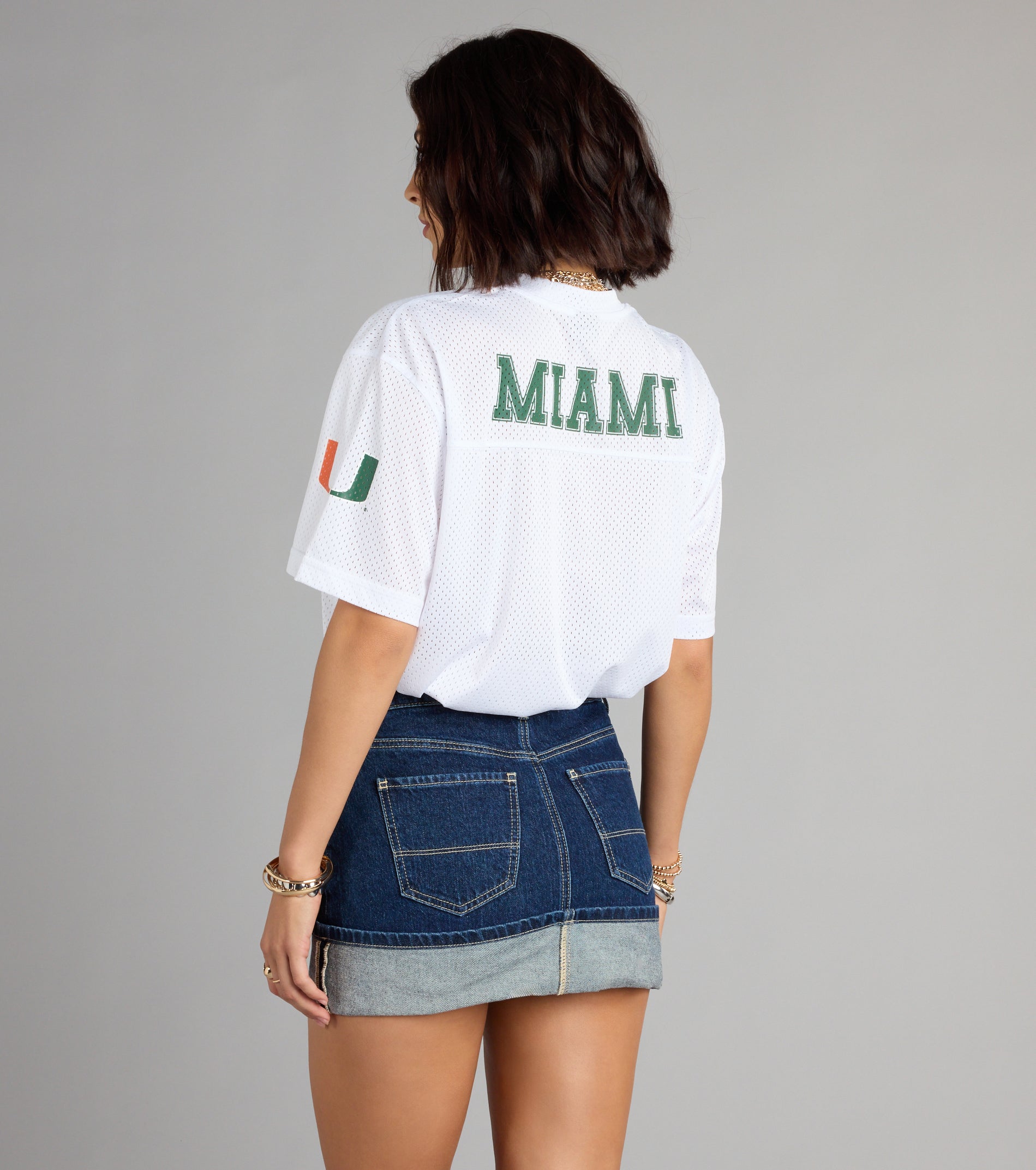 U Vibes Only Miami™ Cropped Jersey Top