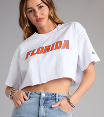 Game On Glow Florida™ Cropped Tee