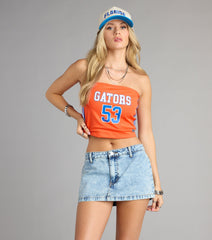 Tailgate Cutie Florida Gators® Jersey Tube Top