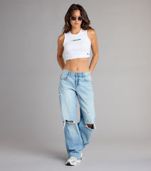 Stay Cool Miami™ Cropped Tank Top