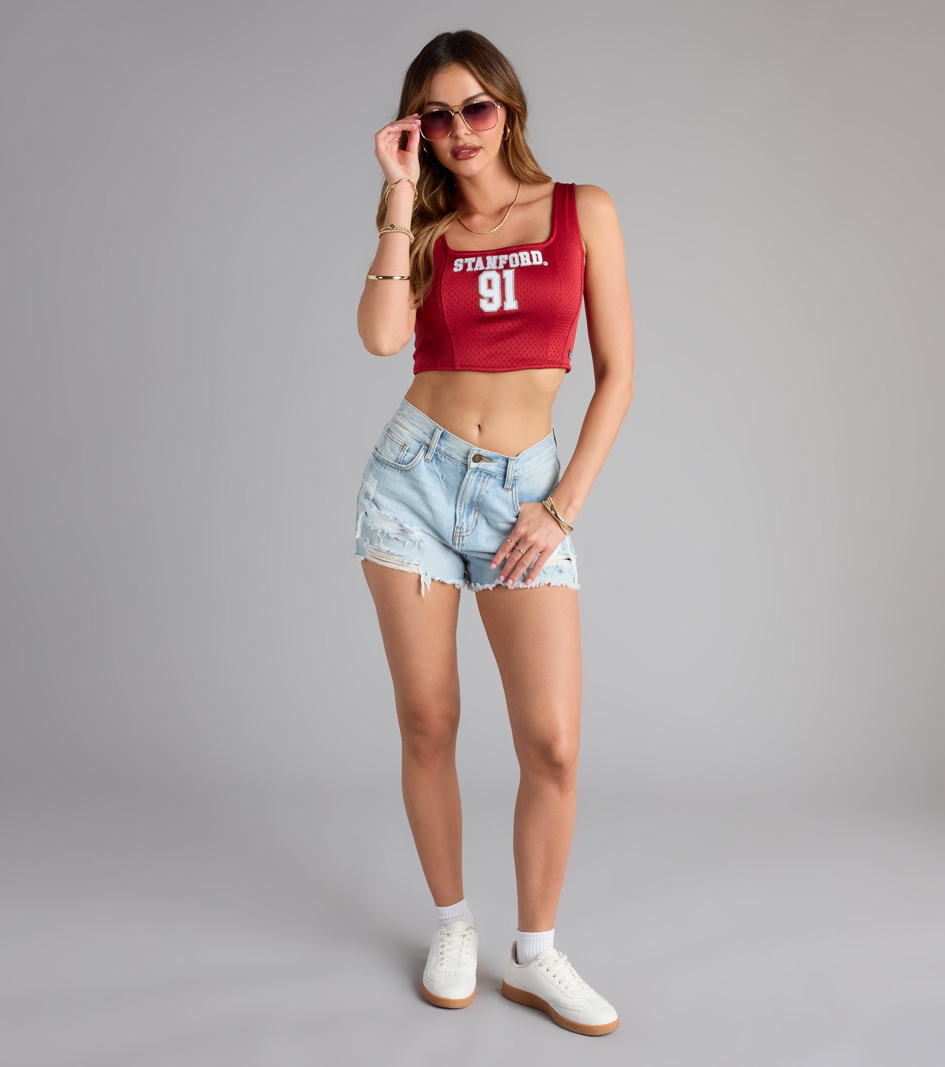 First Pick Stanford® 91 Jersey Corset Top