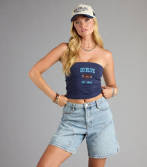 College Crush Sorority Tube Top