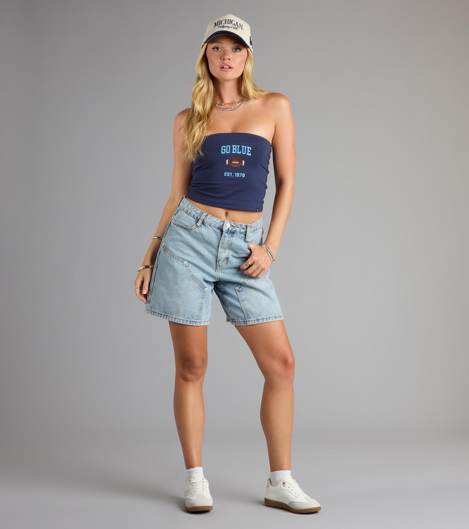 College Crush Sorority Tube Top