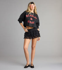 Scarlet And Slay Cropped Ohio State® Sweatshirt