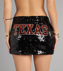 Hooked On Sparkle Sequin Texas© Mini Skirt