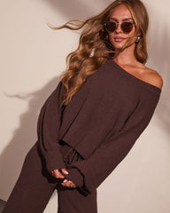 Drift Together Knit Textured Top
