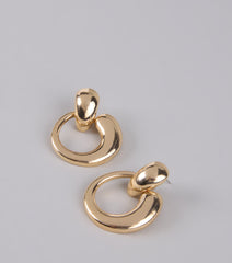 Knock Knock Statement Earrings