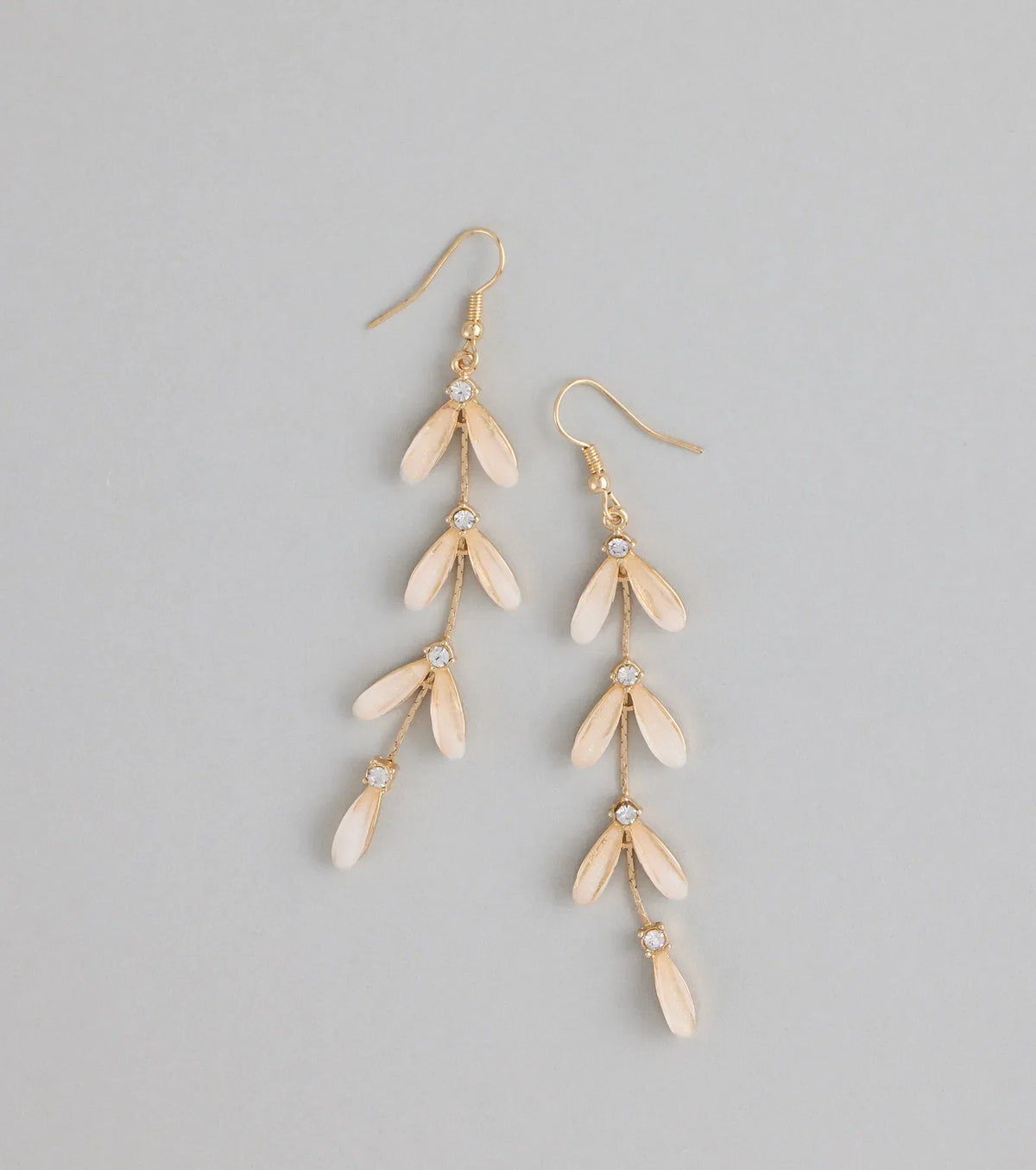 Petal To The Metal Drop Earrings