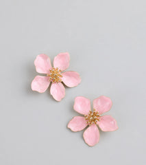 Bloom Babe Floral Stud Earrings