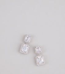 Double Take Cubic Zirconia Earrings