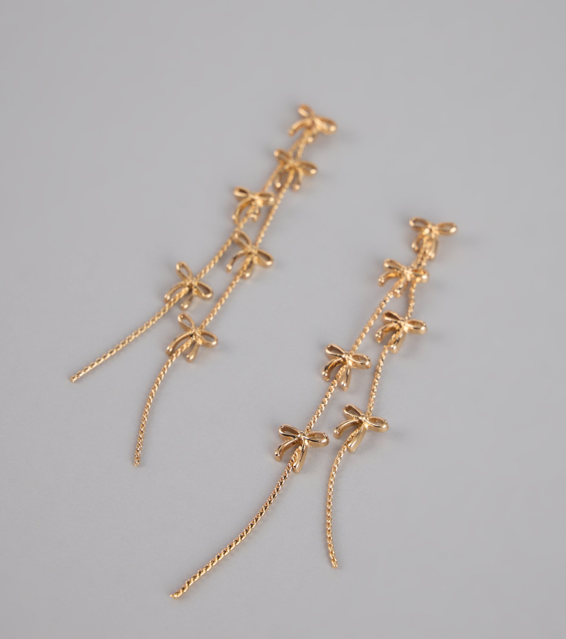 Tied Up Sparkle Fringe Earrings