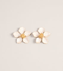 Bloom Babe Floral Stud Earrings