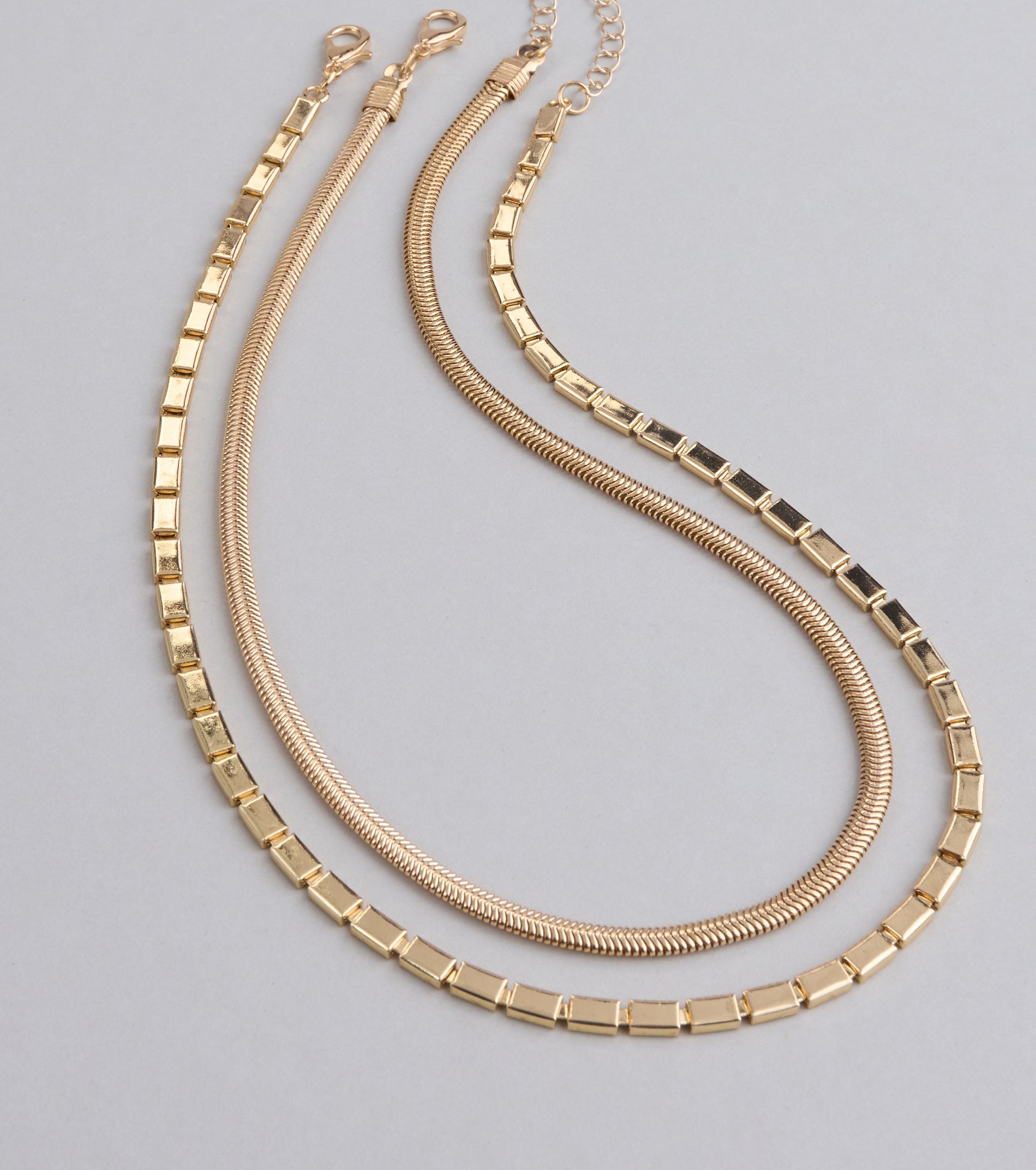 Double The Drama Layered Chain Necklace