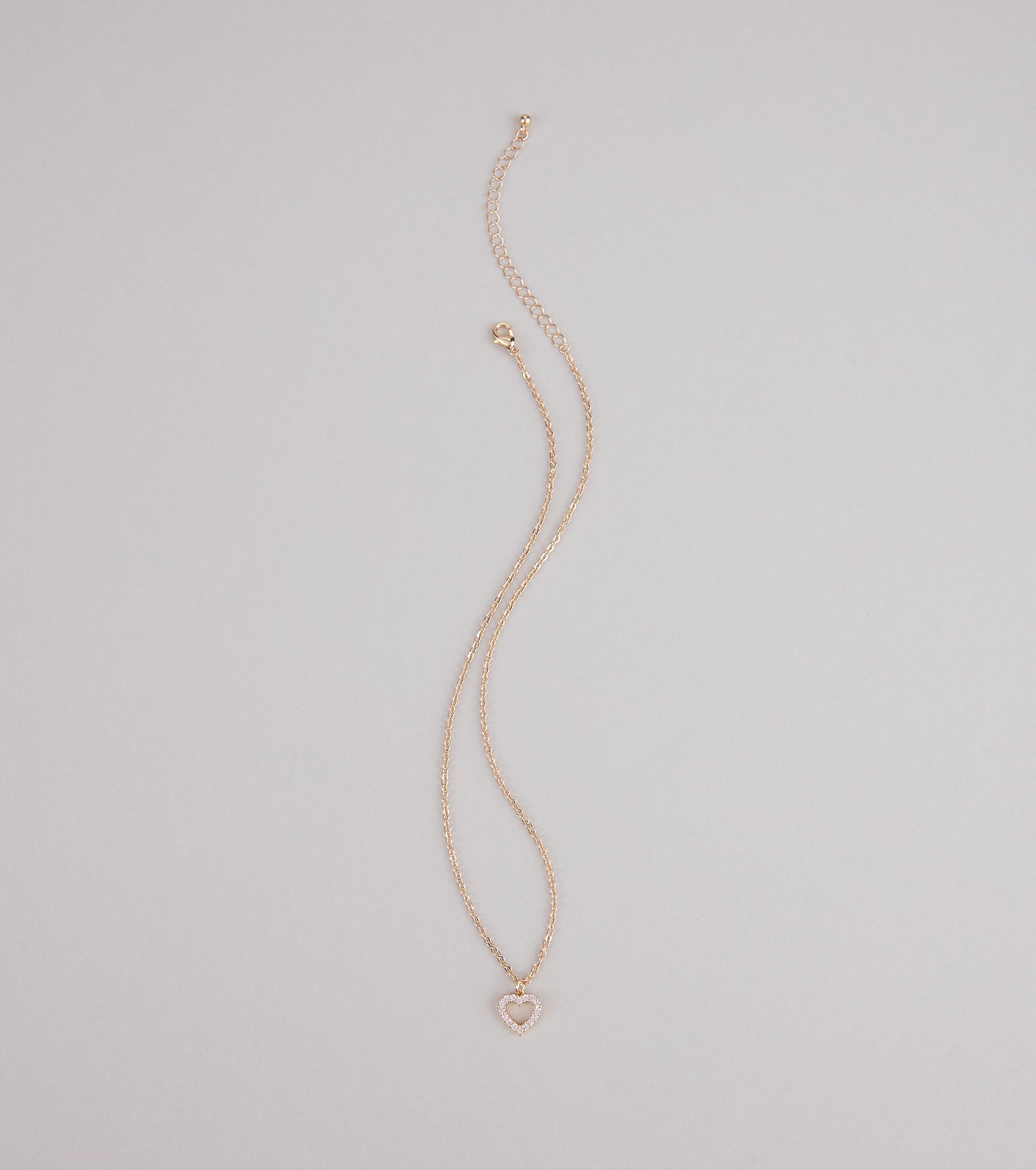 Heart For Sparkle Cubic Zirconia Necklace