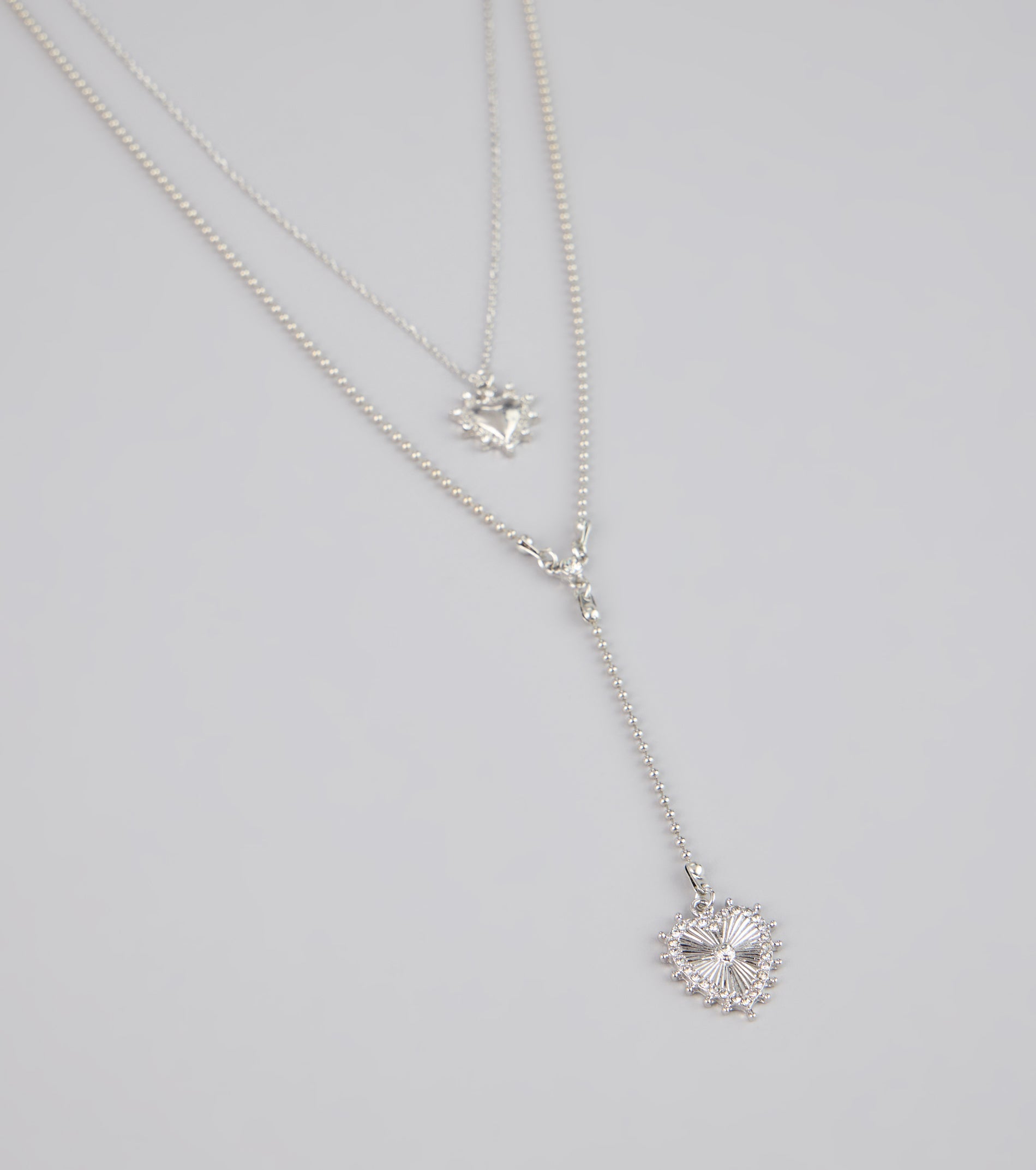 Double the Love Charm Necklace