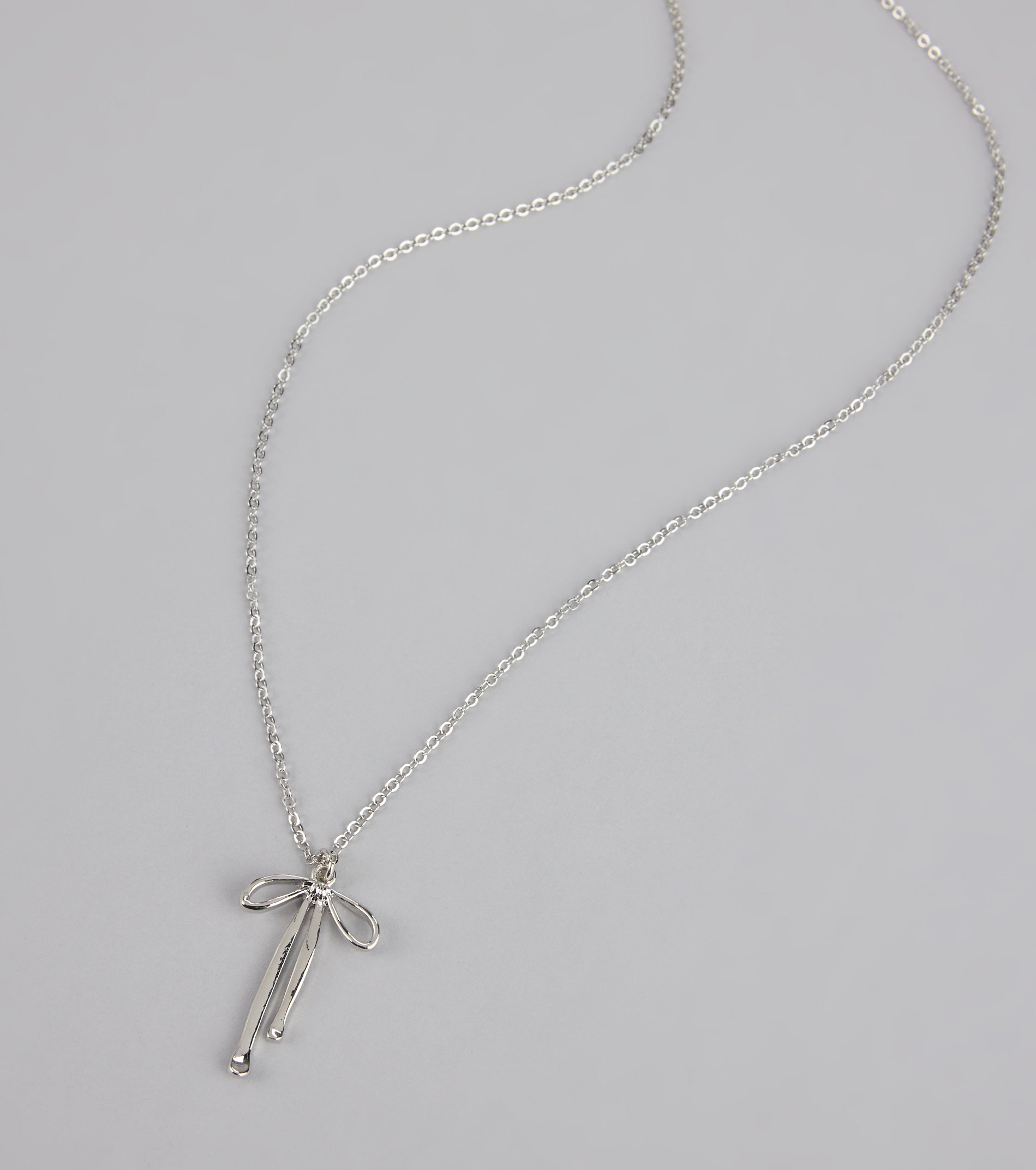 Sweet Thing Bow Charm Necklace
