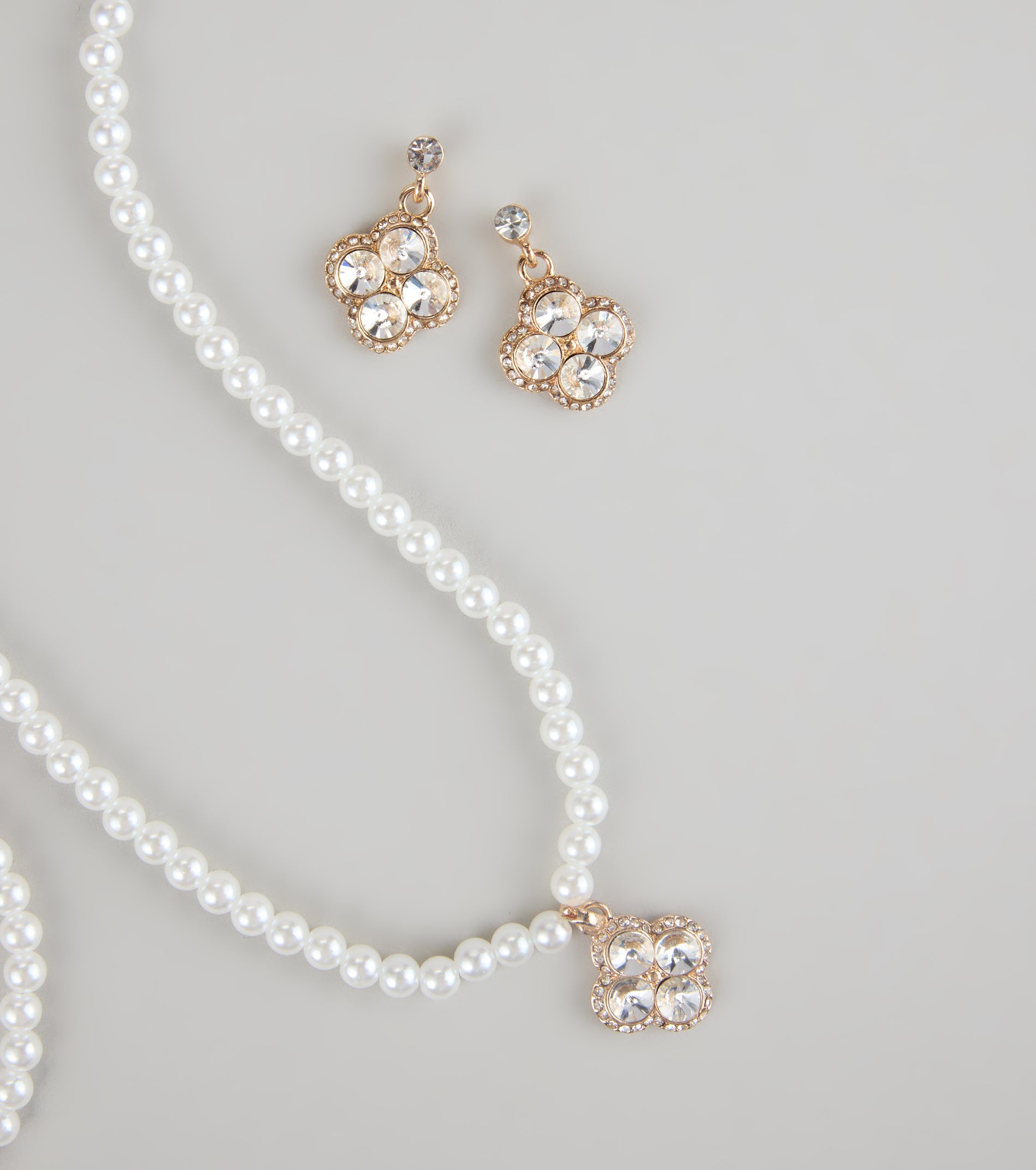 Pearl Princess Charm Jewelry Set