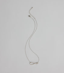 Endless Glow Infinity Necklace