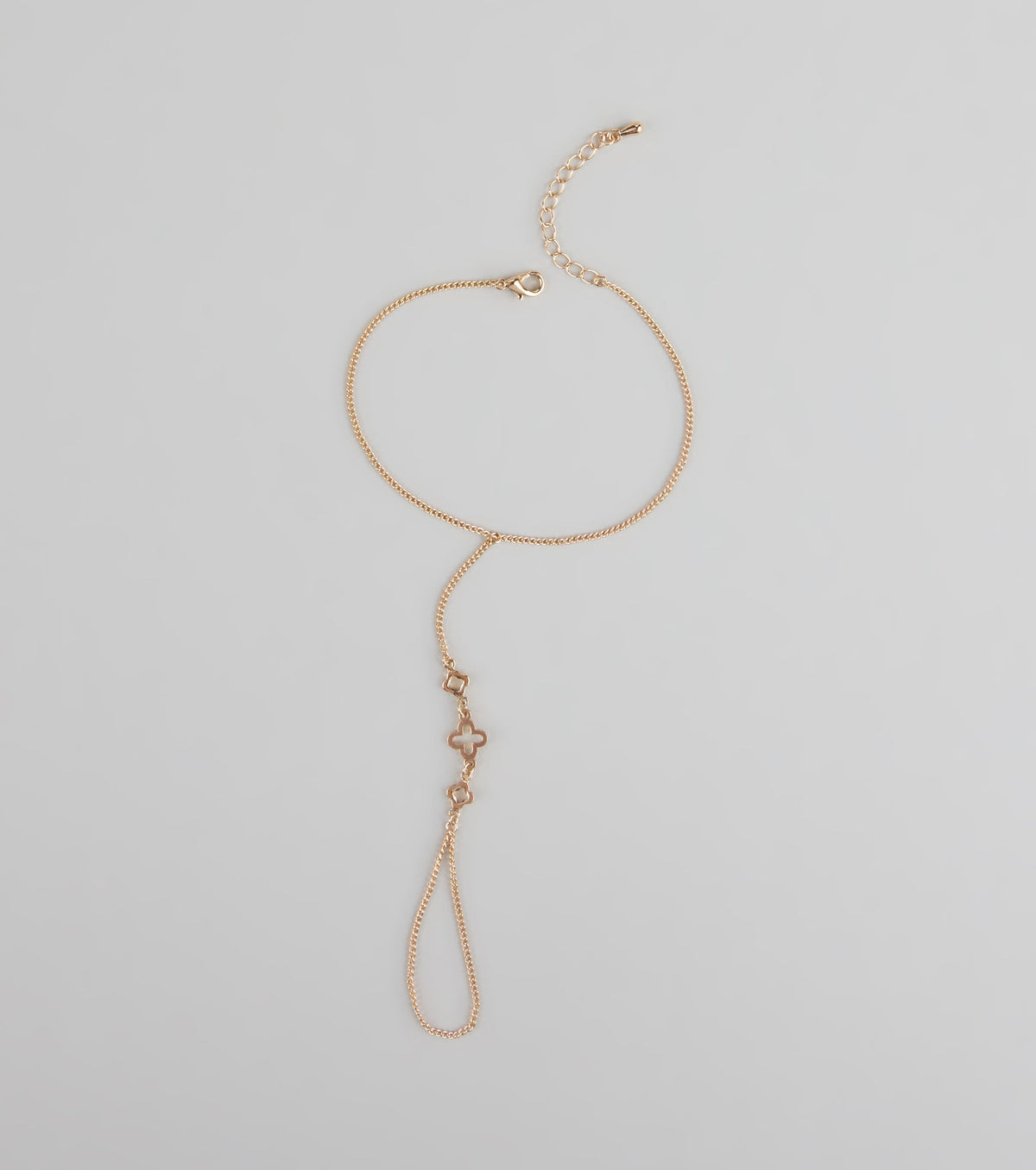 Dainty Glam Hand Chain