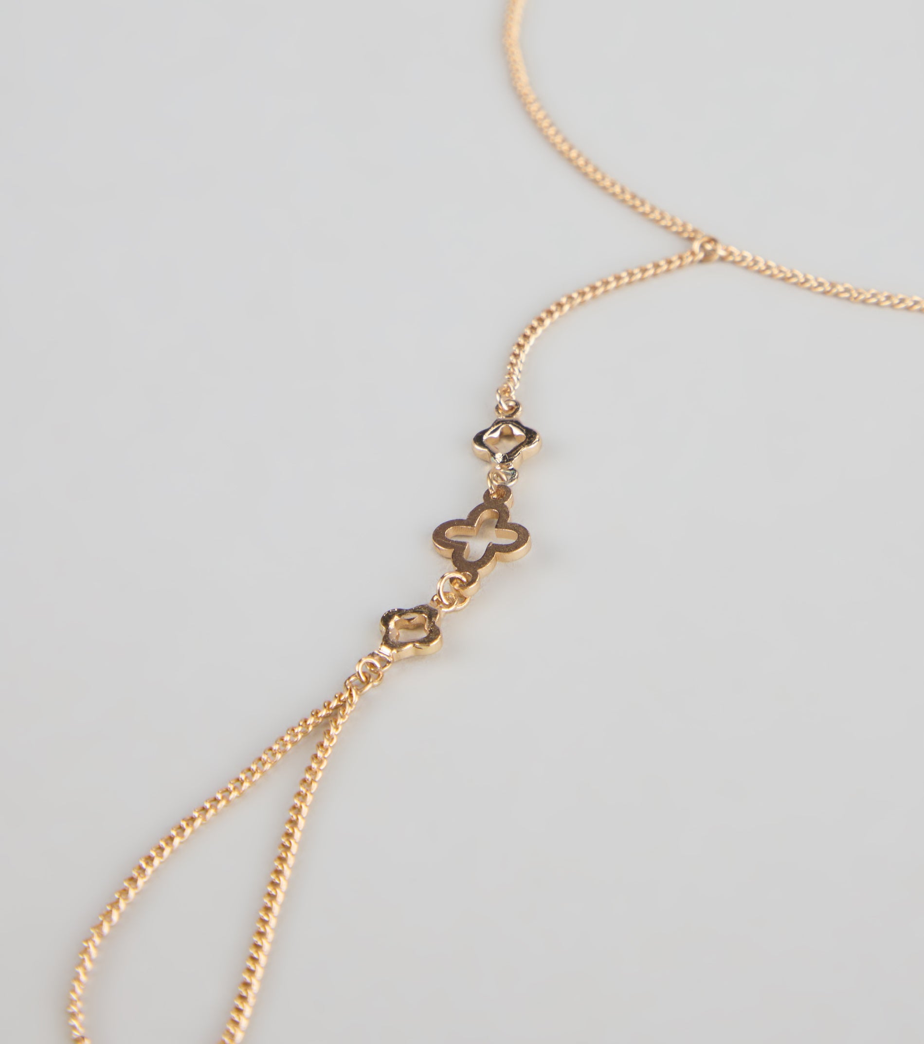 Dainty Glam Hand Chain