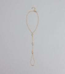Glow Getter Rhinestone Hand Chain