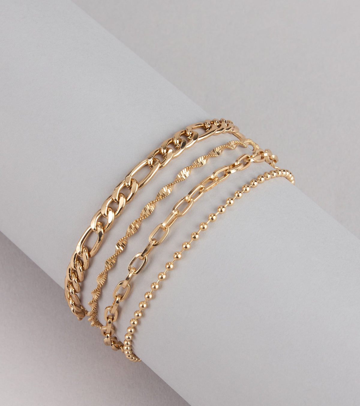 Layer It On Multi-Chain Bracelet Set