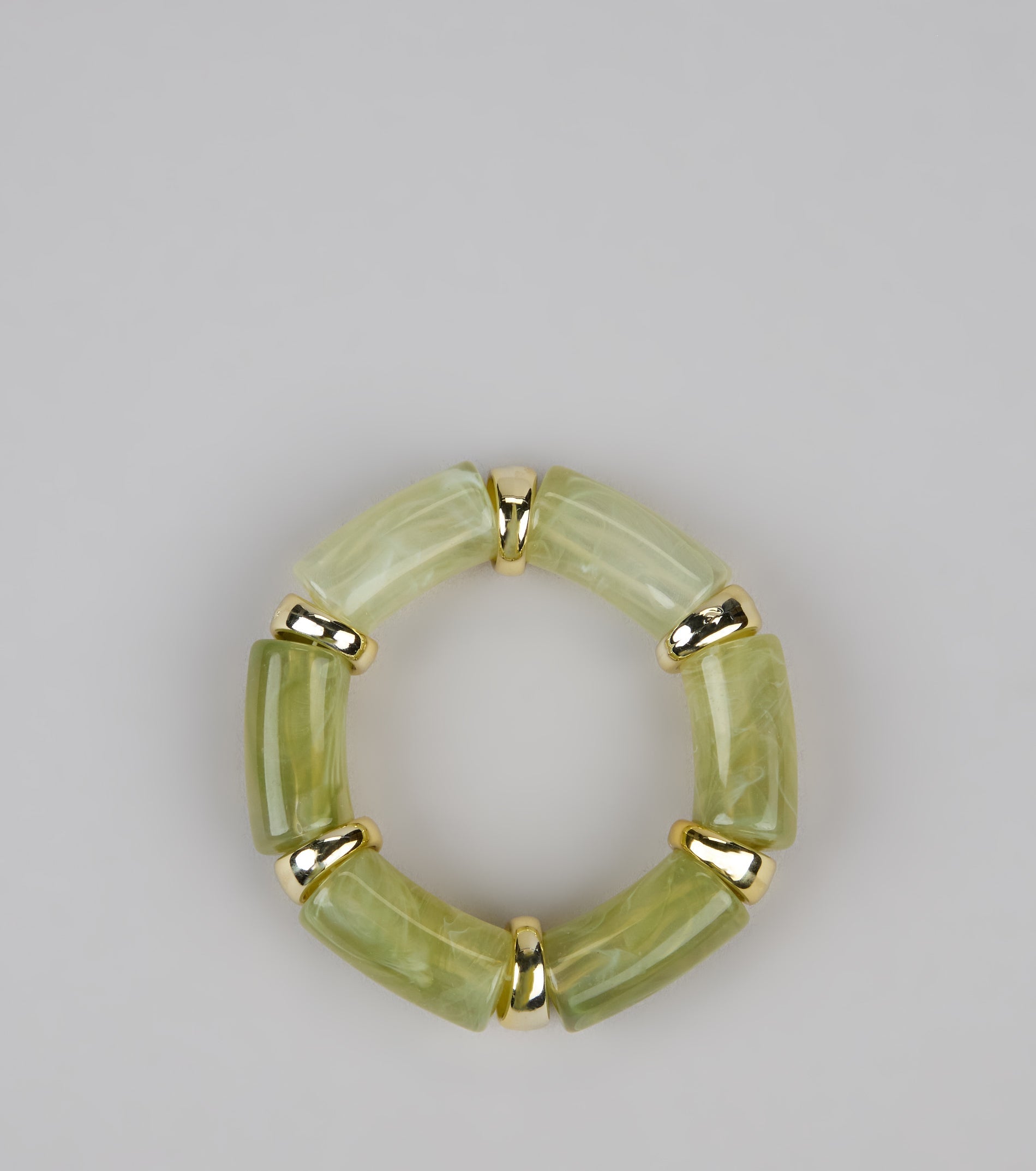 Edgy Stretch Resin Bracelet