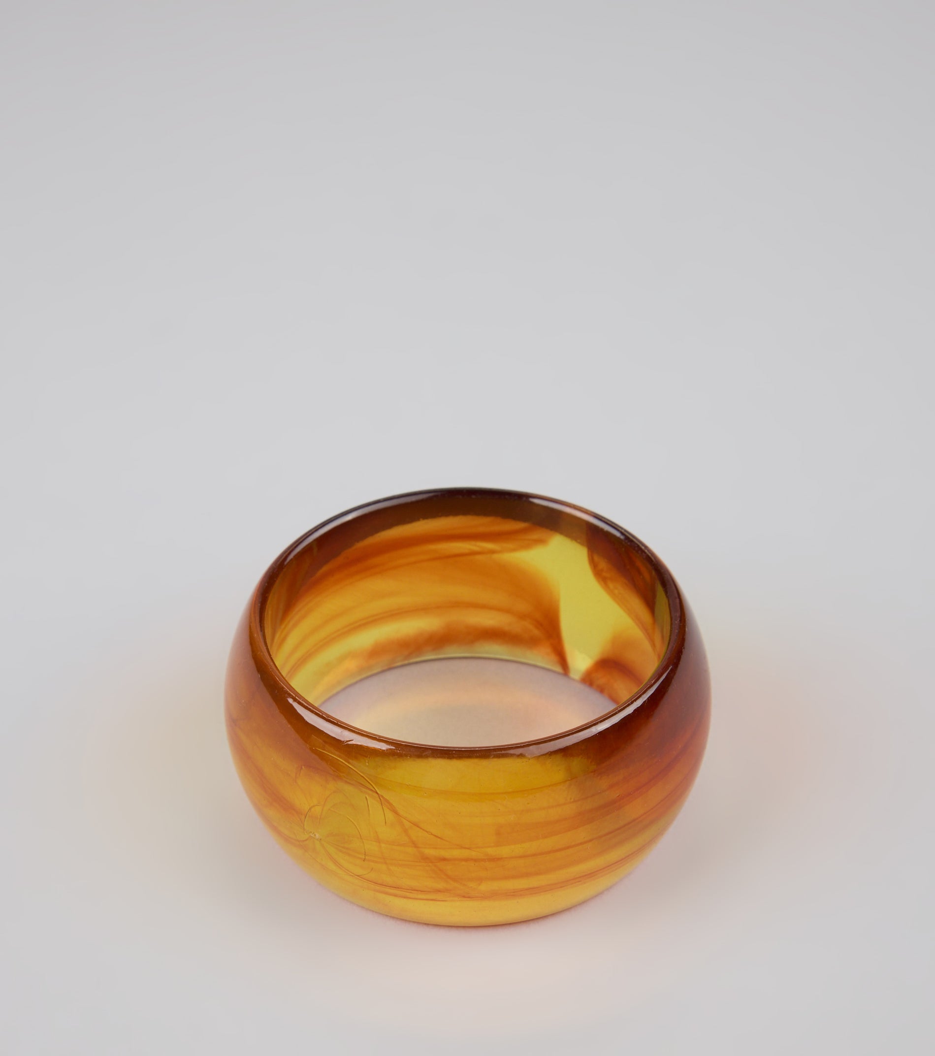 Bold Accents Resin Bangle Bracelet