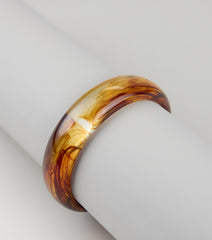 Effortless Chic Acrylic Bangle Bracelet