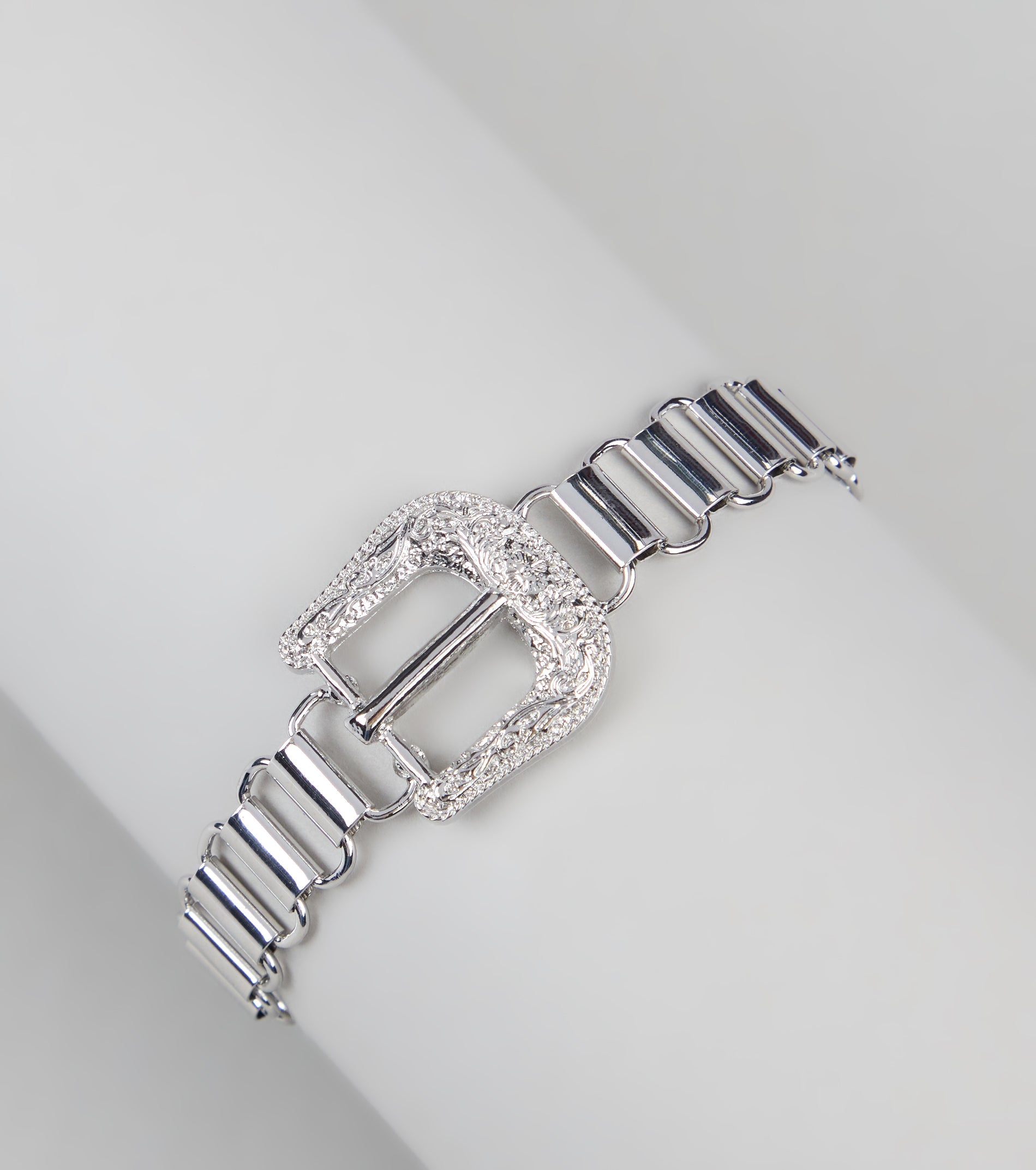 Cowgirl Chic Western Buckle Bracelet