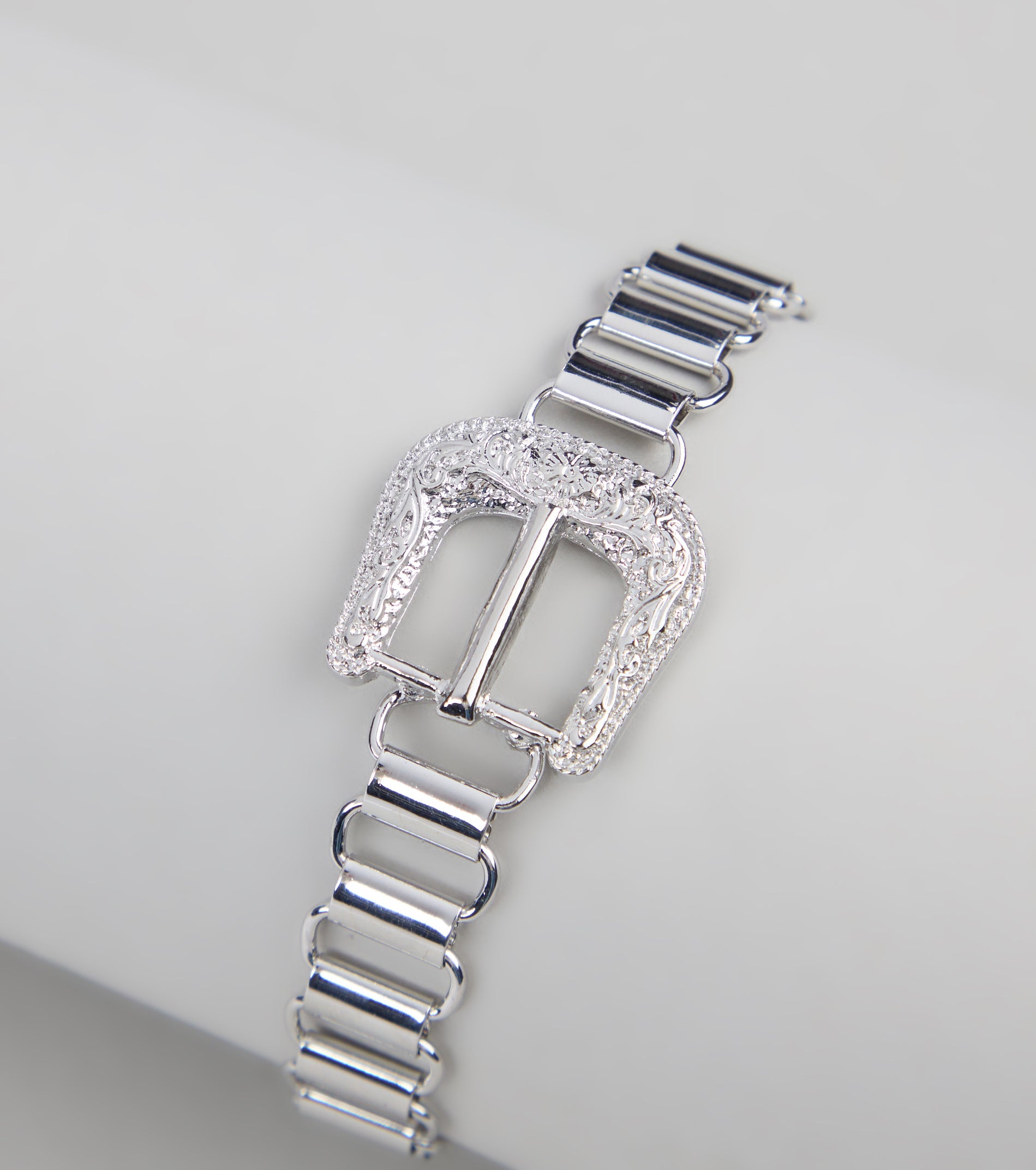 Cowgirl Chic Western Buckle Bracelet