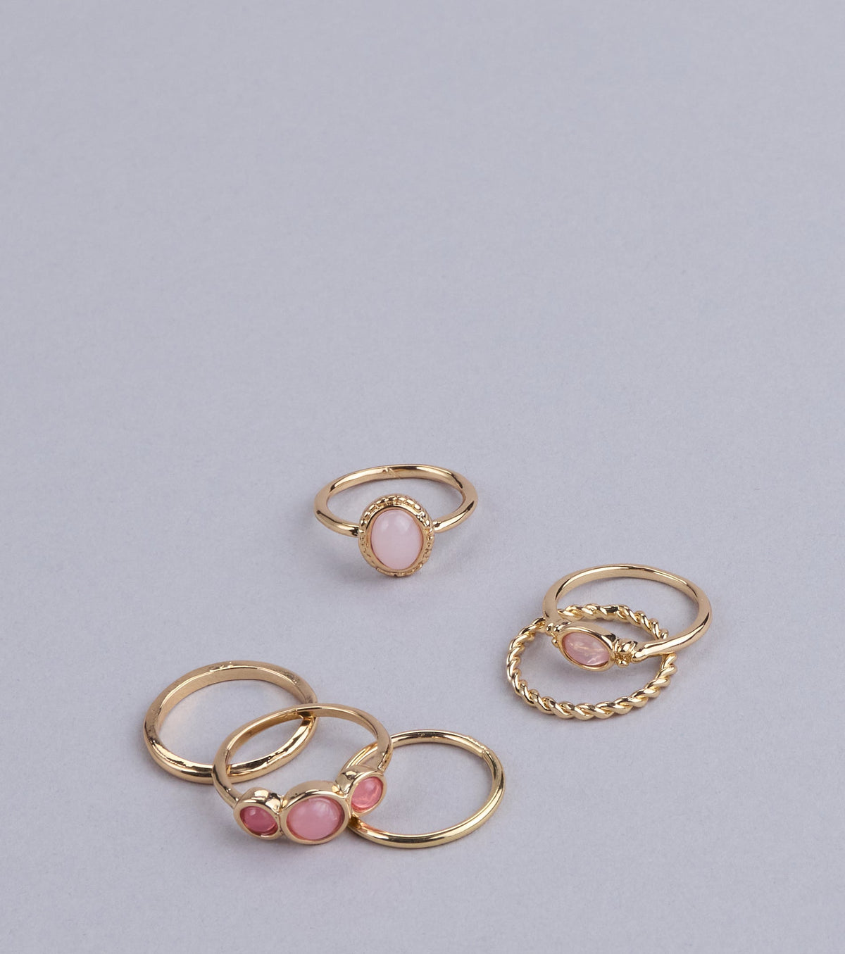 Every Mood Six Pack Gemstone Ring Set