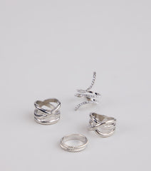Stacked To Perfection Ring Set