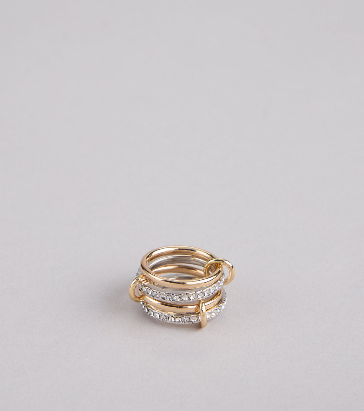 Stylish Stack Interlocking Rings